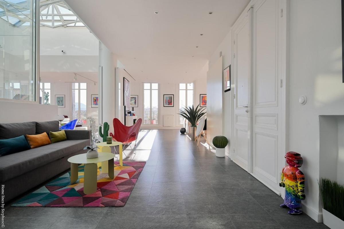 Loft Stern, Carre D'Or Marseille, 10 Pers, 3 Chambres, 260 M2, Dernier Etage المظهر الخارجي الصورة